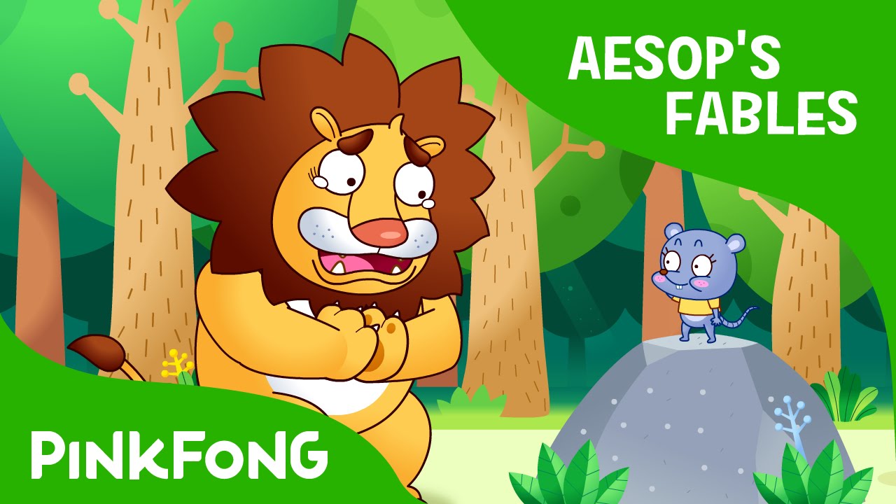 The Lion and the Mouse | Aesop's Fables | PINKFONG Story Time for Children