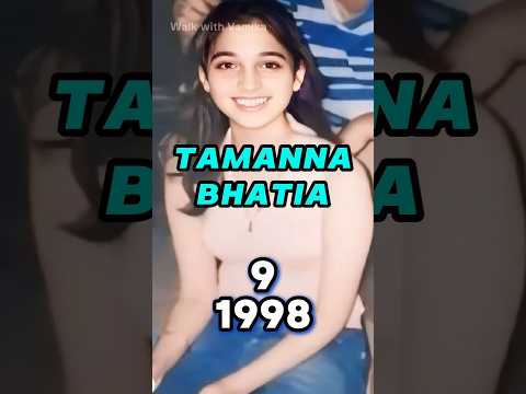 TAMANNA BHATIA Age Transformation (1989-2025) | Tamannah life journey evolution #tamannaah #south