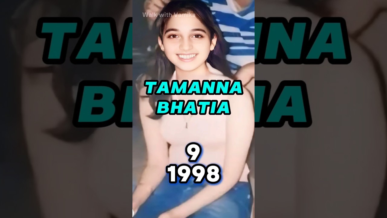Tamanna Bhatia's Age Journey (1989-2025) 🌟