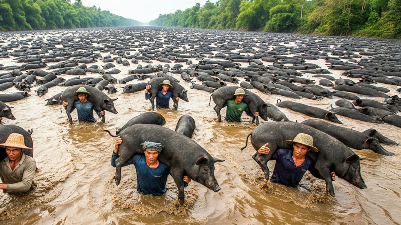 2025's Massive Pig Harvest: A Billion-Dollar Industry 🐖