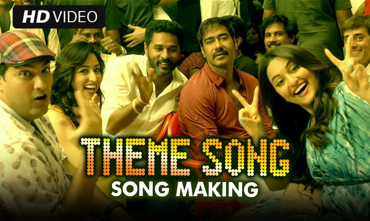 Making of AJ Theme Song | Action Jackson 🎬