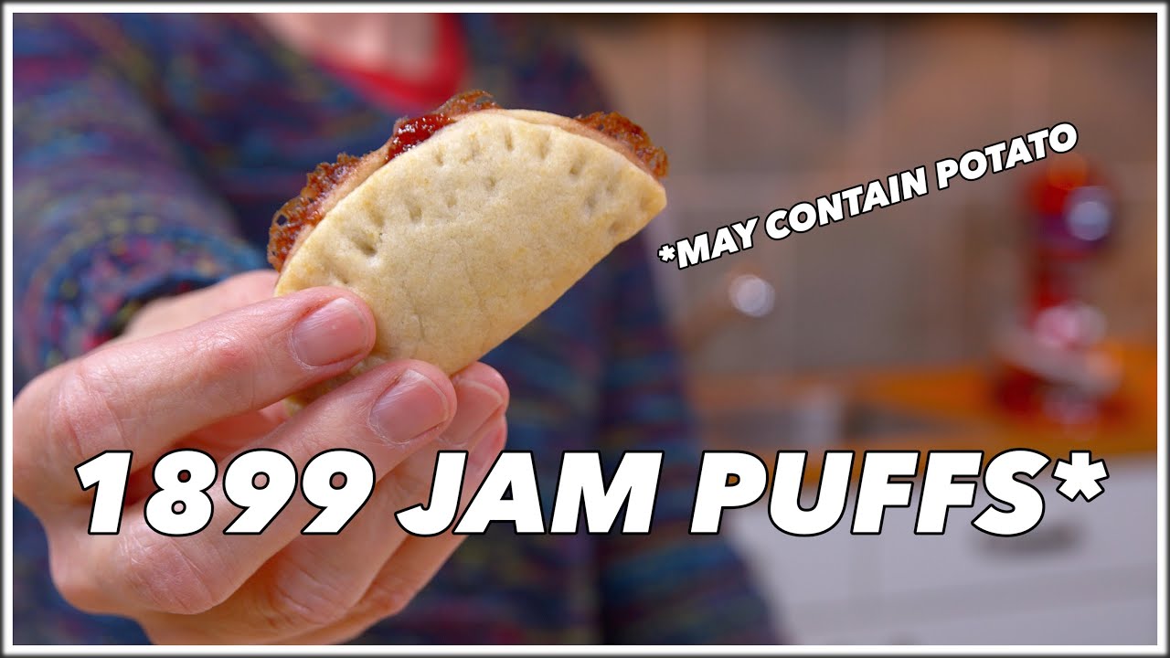 1899 Jam Puffs Recipe from Old Cookbook 🥧