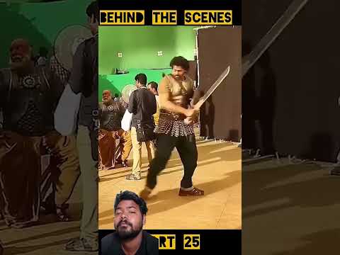 Baahubali 2 behind the scene | part 25 #prabhas #bahubali2 #behindthescene #shorts
