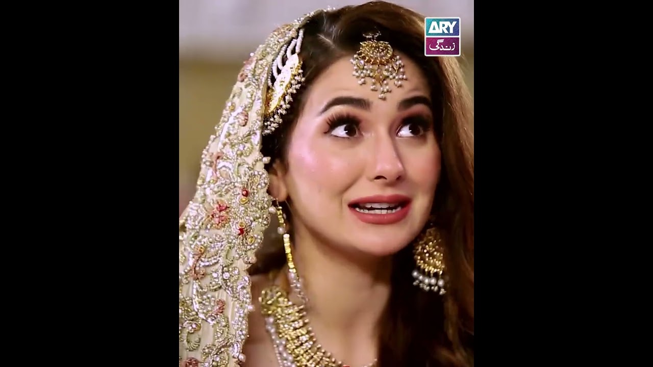 Hania Amir's Funny Wedding Moment! 😂 | 50 Hazar Dedein #Shorts