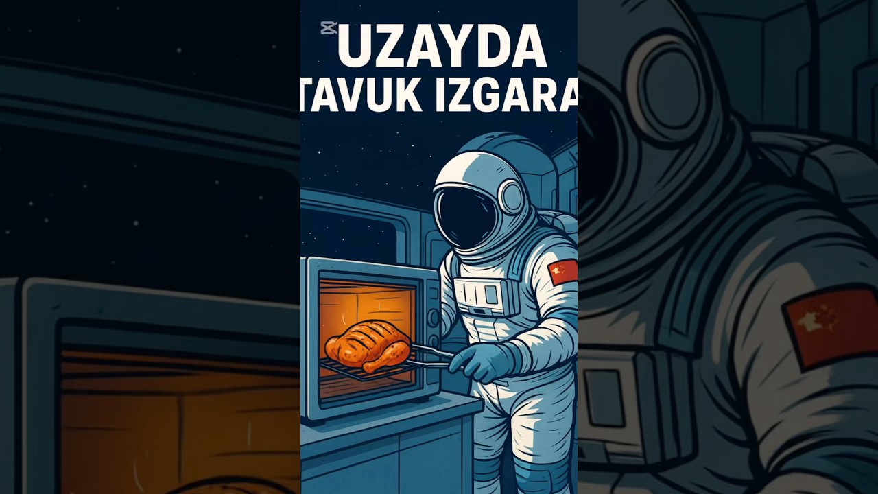 UZAYDA FIRIN DÖNEMİ Çin, Uzay İstasyonuna Fırın Gönderdi! #Uzay #Çin #Astronot #Bilim #Teknoloji
