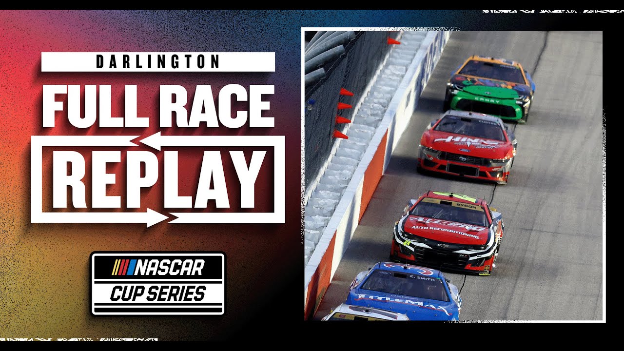 2025 NASCAR Southern 500 Full Race Replay 🏁