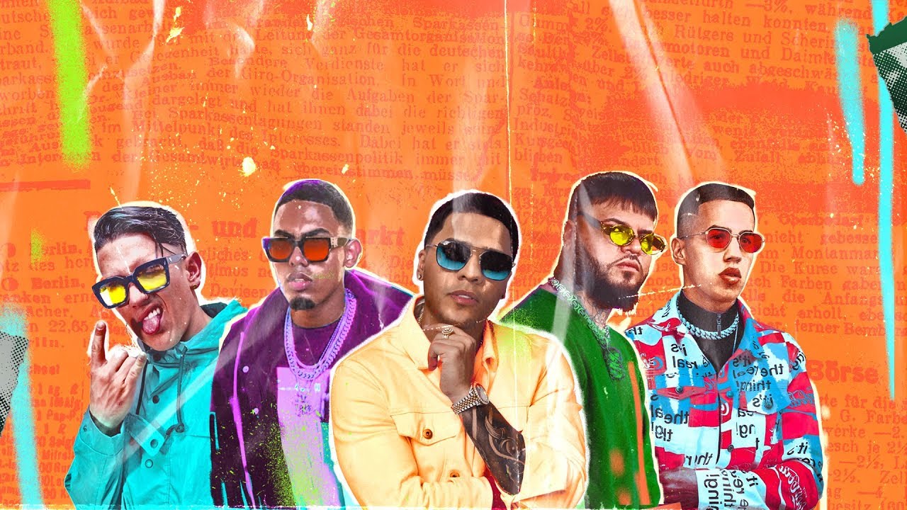 Juhn - Recuerdos Remix feat. Farruko, Brytiago, Lenny Tavarez, Myke Towers | Video Lyrics