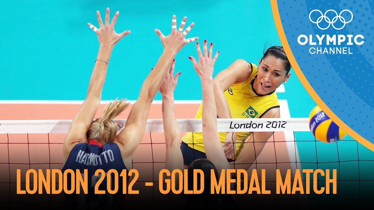 Brazil vs USA Women's Volleyball Gold Medal Match | London 2012 Olympics 🏐