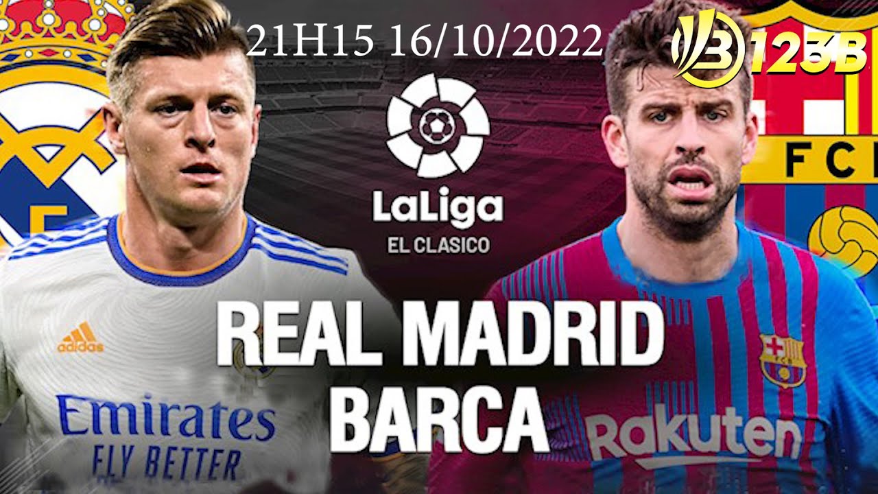 Real Madrid vs Barcelona 16/10/2022 🏆