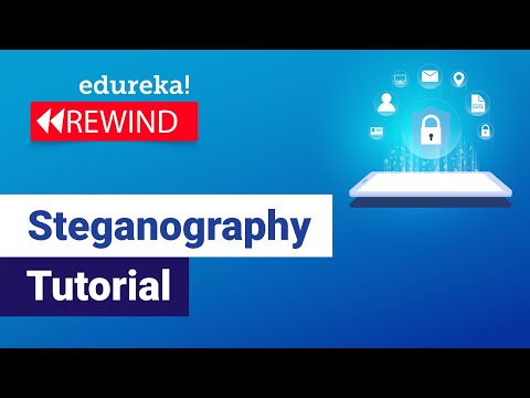 Steganography Tutorial | How To Hide Text Inside The Image | Cybersecurity | Edureka Rewind