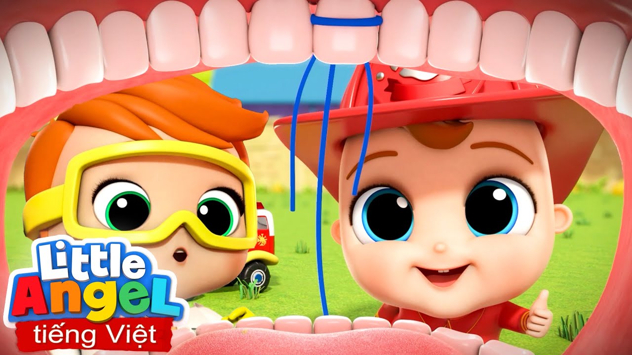 Nhổ Răng Sữa Lung Lay  | Hoạt Hình Thiếu Nhi | Little Angel Tiếng Việt