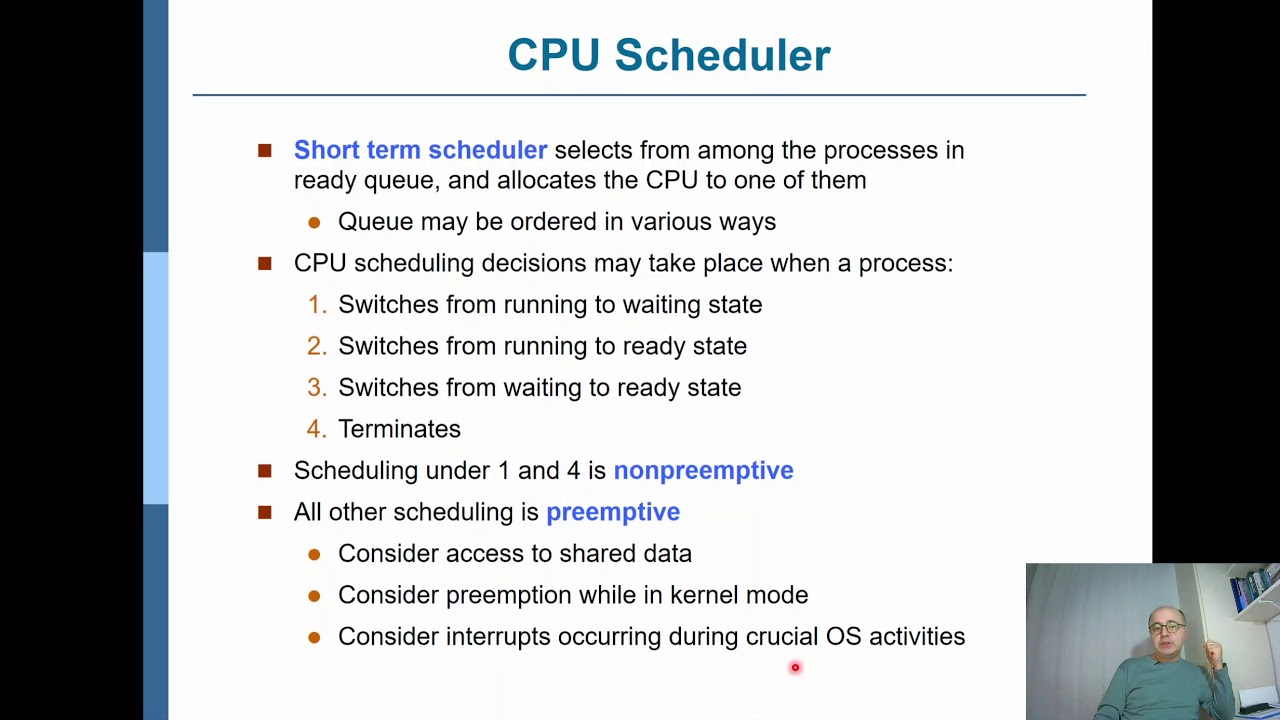 CMPE322 OS Lecture: Scheduling Criteria (Ch6 Part 1)