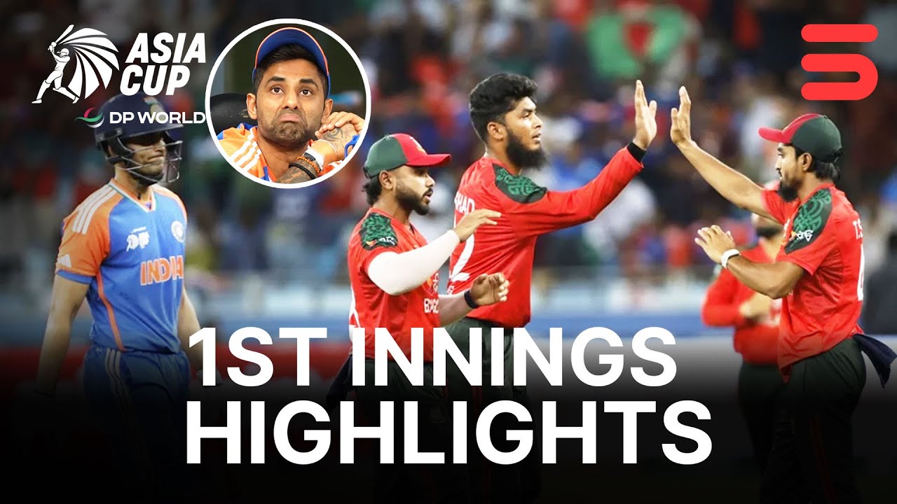 India vs Bangladesh 1st Innings Highlights | Asia Cup 2025 🏏