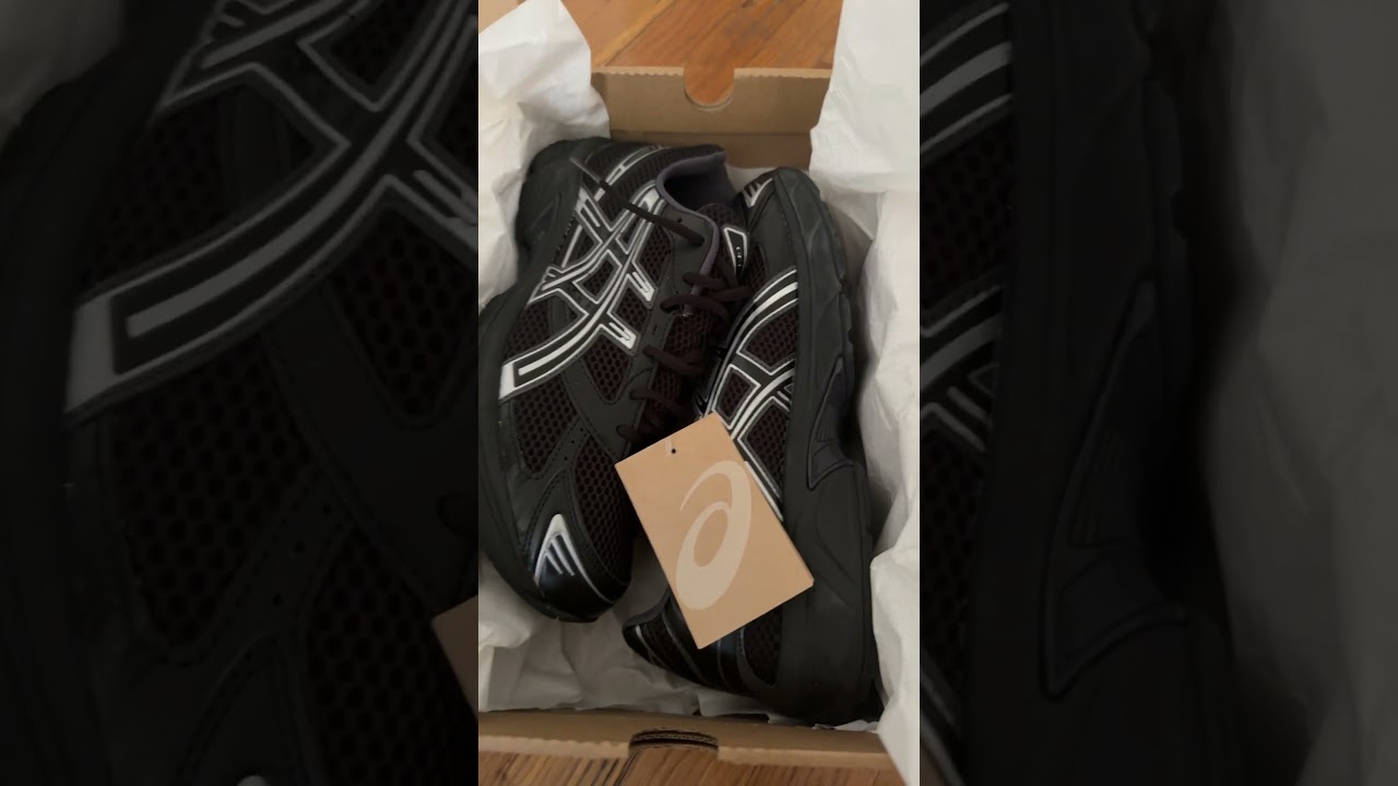 ASICS Gel 1130 Black & Silver🔥