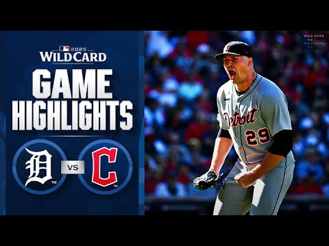 Tigers vs. Guardians AL Wild Card Game 1 Highlights (9/30/25) | MLB Highlights