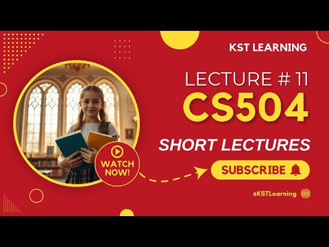 CS504 Short Lecture 11 | Virtual University | Important Concepts & Exam Tips