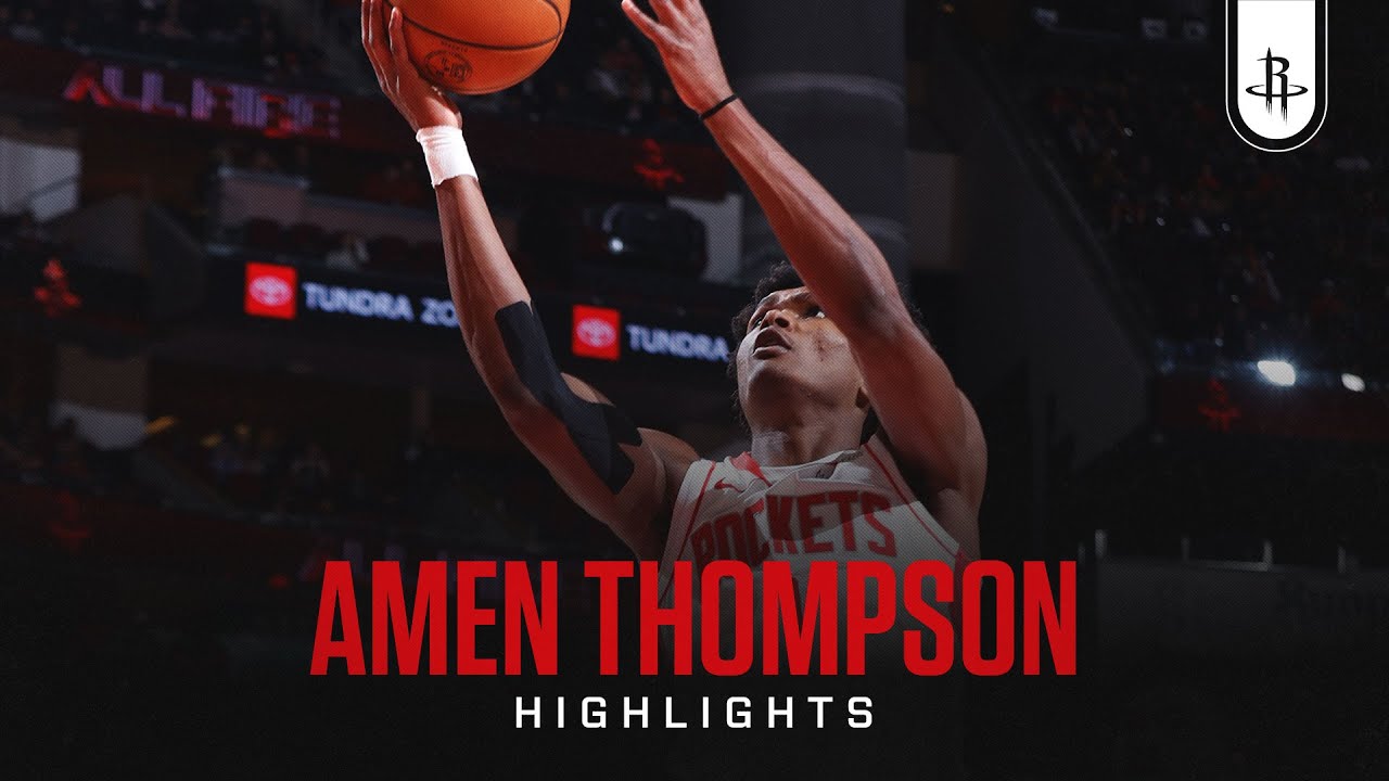 Amen Thompson Scores 31 vs. Suns π