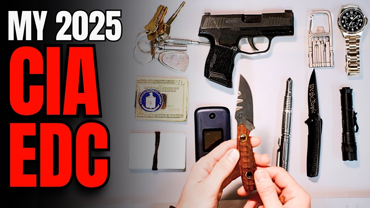 CIA Ex-Operative’s Essential EDC Gear for 2025 🔧
