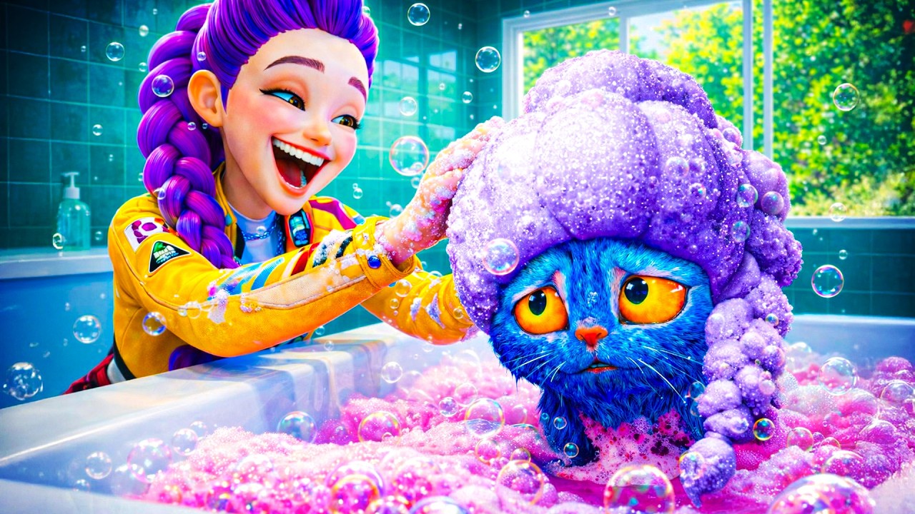 Derpy Finds a Home with Rumi 🐾 KPop Demon Hunters