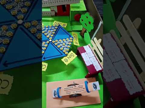 TRIGONOMETRIC PARK | MATHS WORKING MODEL | MATHS EXHIBITION |