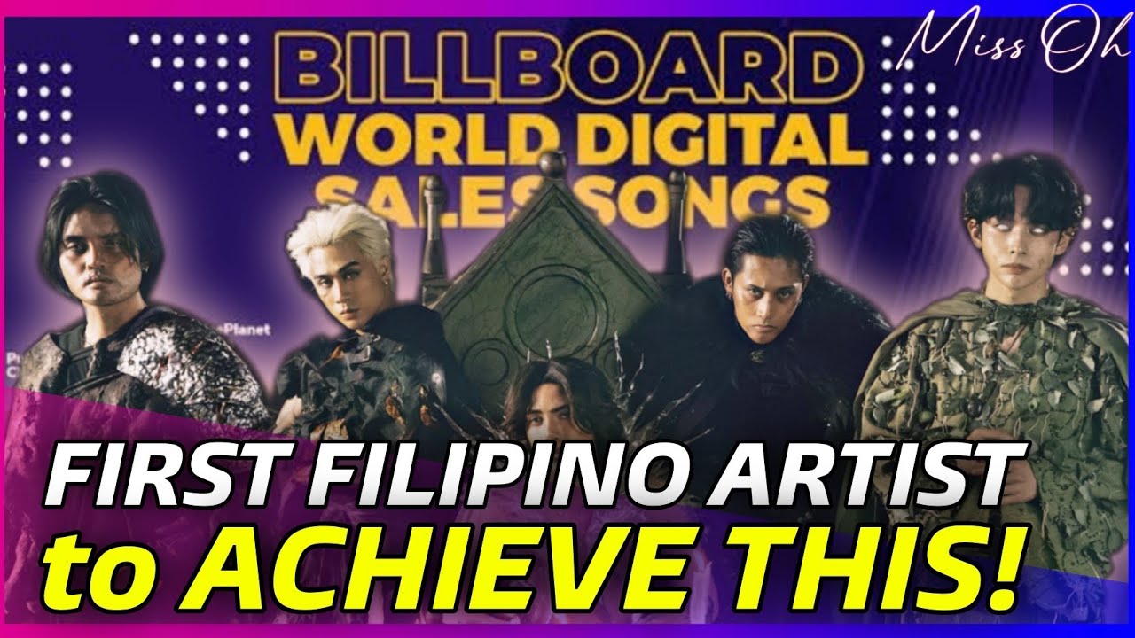 🚀 SB19 DAM Tops Billboard World Digital Song Sales Chart!