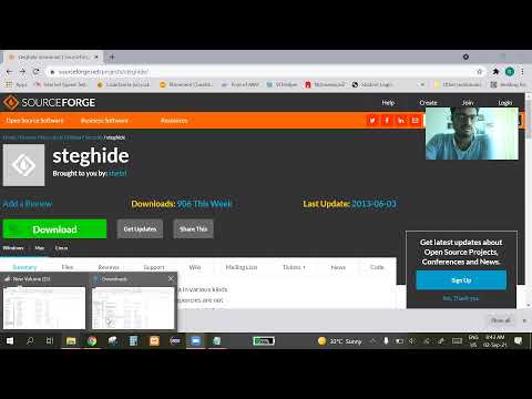 Steghide Installation and Working (steganography)