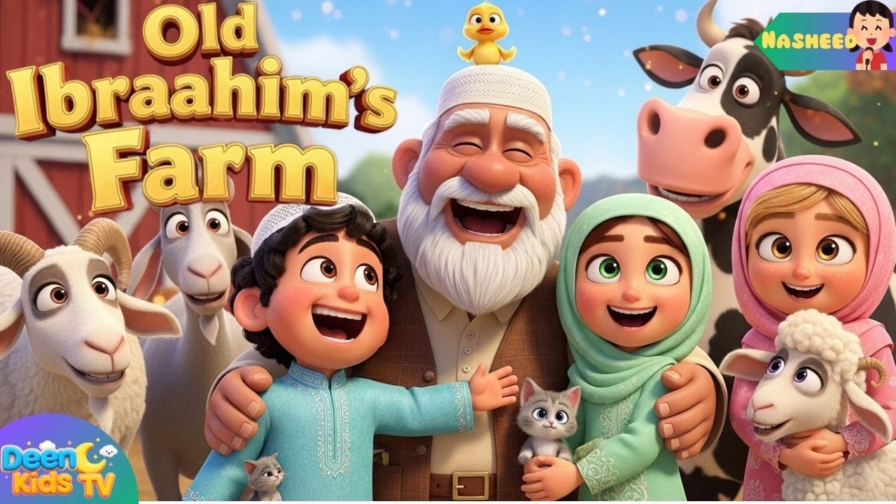 Old Ibrahim's Farm | Islamic Kids Nasheed 🐓