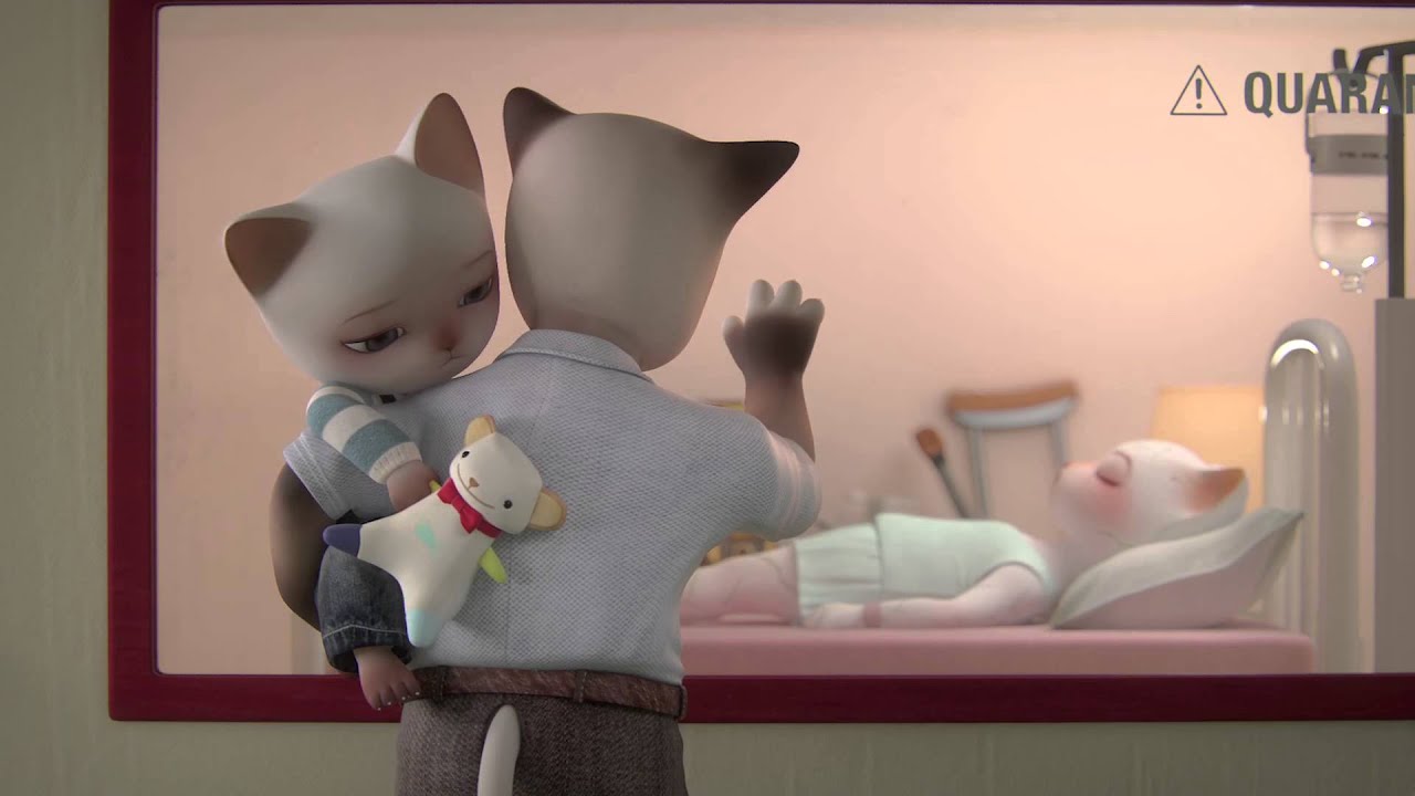 Trois Petits Chats: 3D Animated Short 🐱