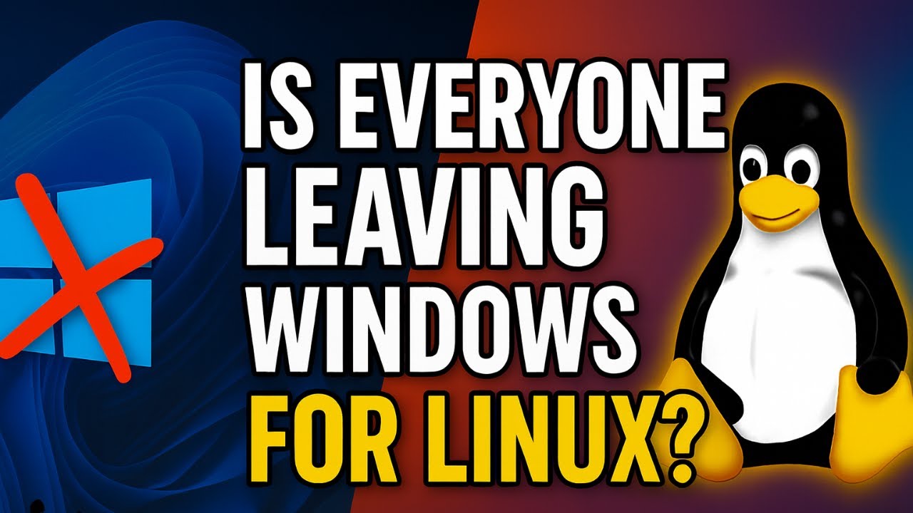 is Everyone Leaving Windows? Here’s Why Linux Is Taking Over