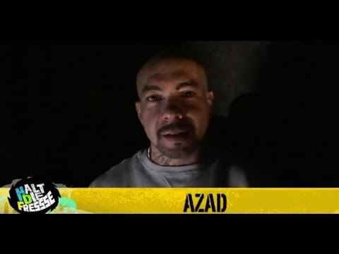 Azad's 'Halt Die Fresse' on AggroTV 🎤