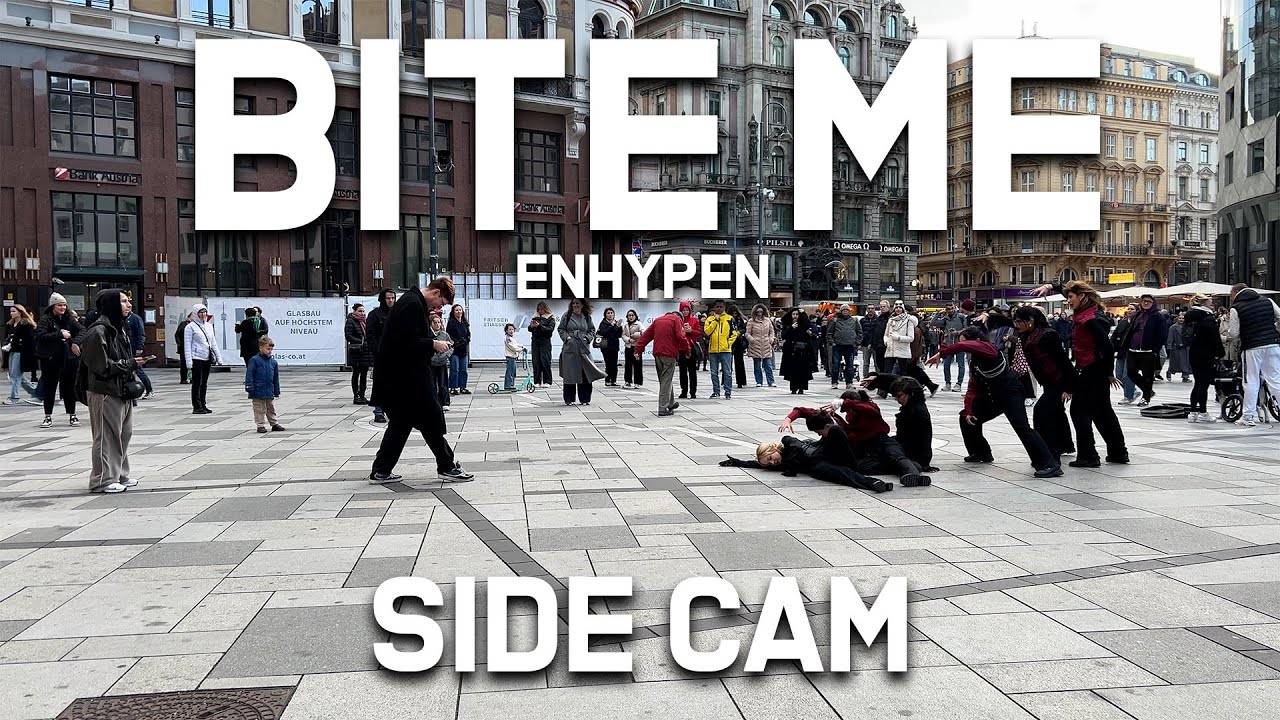 ENHYPEN Performs ‘Bite Me’ Live in Public | WORLD TOUR ‘FATE’ Side Cam 🎤