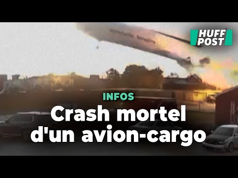 Aux États-Unis, le crash impressionnant d’un avion-cargo à Louisville fait plusieurs morts