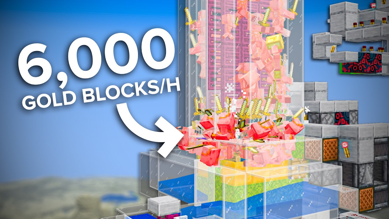 Gold Farms Worth Building in Minecraft 1.21.10