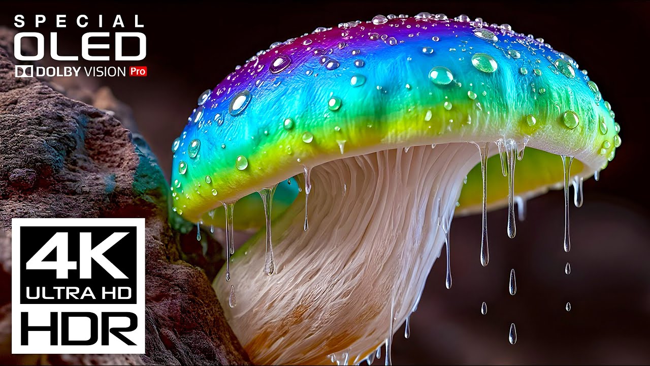 Experience Stunning 4K ULTRA HD OLED Demo with Dolby Vision & 120fps HDR | Relaxing Meditation Music 🎶