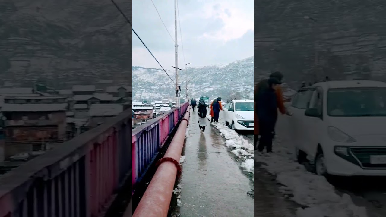 Stunning Jhelum River View in Baramulla, Kashmir 🌊