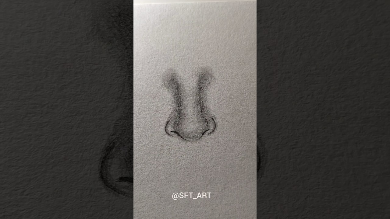 Nose Drawing Tutorial ✨