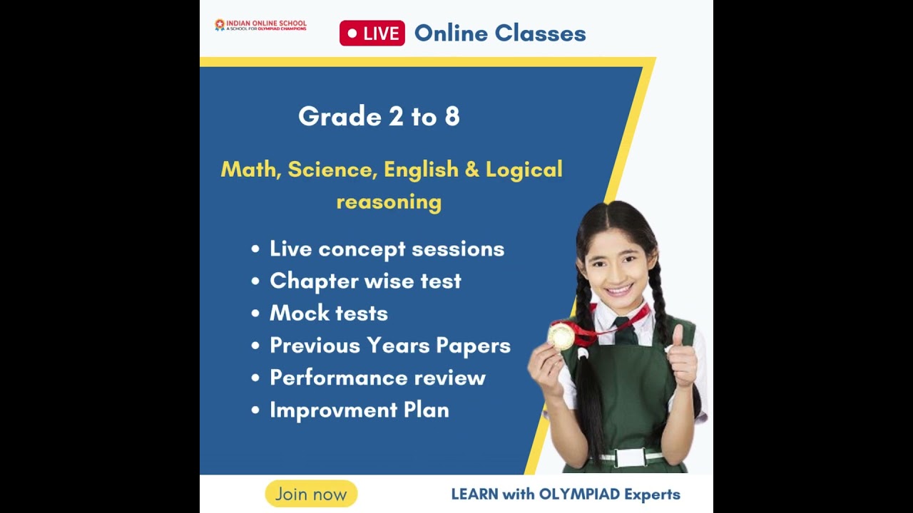 Best Online Olympiad Exam Coaching/Training Center in India - Indian Online School