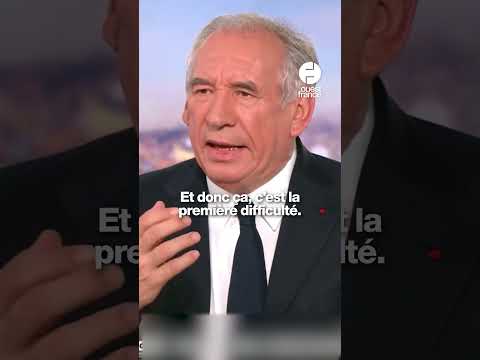 Selon François Bayrou, « la France brûle ses atouts » #actualités #news #actu