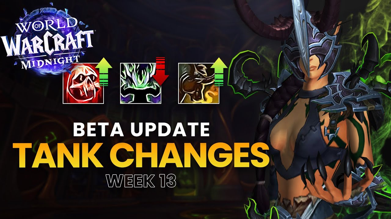 Tank Buffs & Nerfs in Midnight Beta Week 13 🛡️