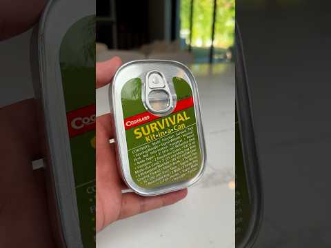 The smallest survival kit ever…