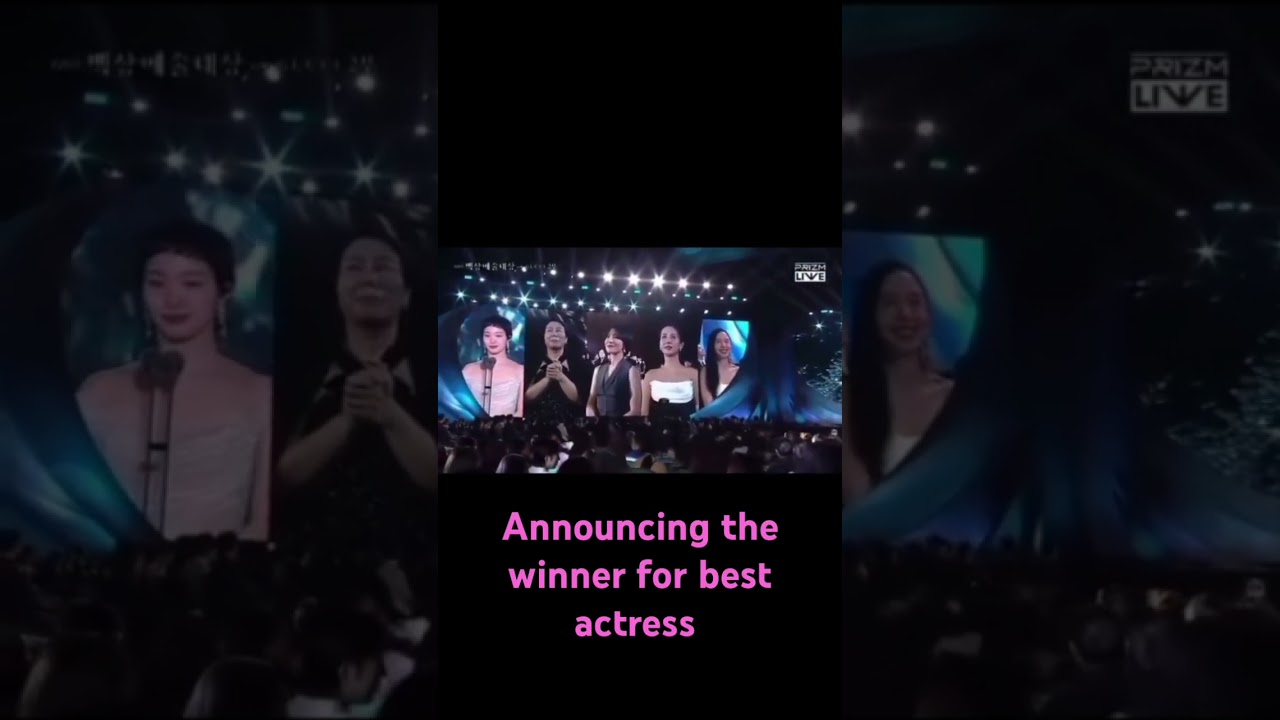 Song Hye-kyo at Baeksang Awards 🎬 Best Actress Winner