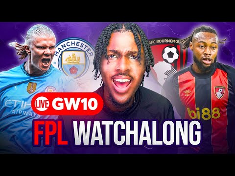 LIVE FPL WATCHALONG: MAN CITY vs BOURNEMOUTH🔥| Fantasy Premier League 25/26