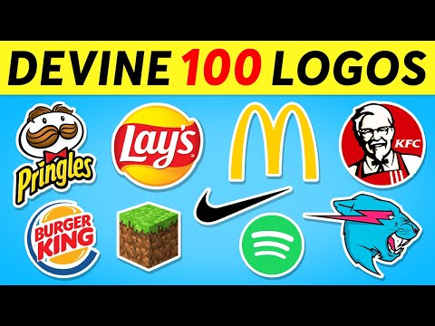 🧠 DEVINE 100 LOGOS EN 3 SECONDES ✅🔥🤔 QUIZ 100 LOGOS