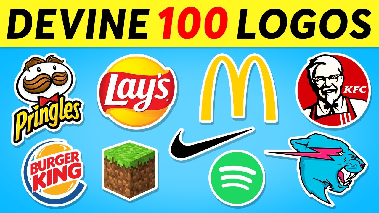 🎯 Devinez 100 Logos en 3 Secondes : Le Challenge Ultime !