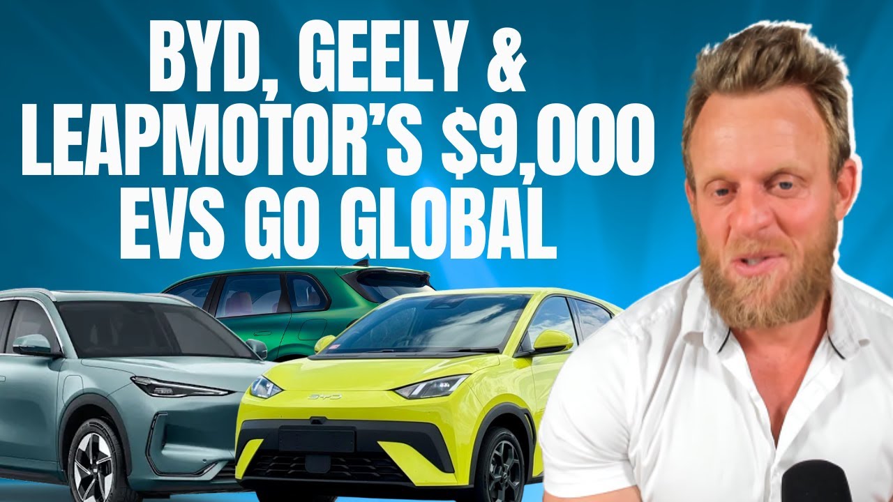 China’s $9,000 EVs Are Global Hits, Not for Americans 🚗