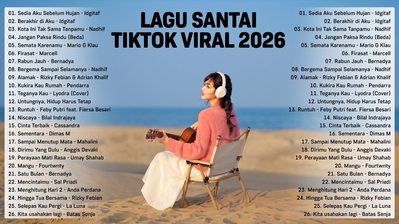 Lagu Santai Viral Tiktok 2026 β Lagu Pop Indonesia Terbaru 2026 | Top Hits Indonesia 2026π»