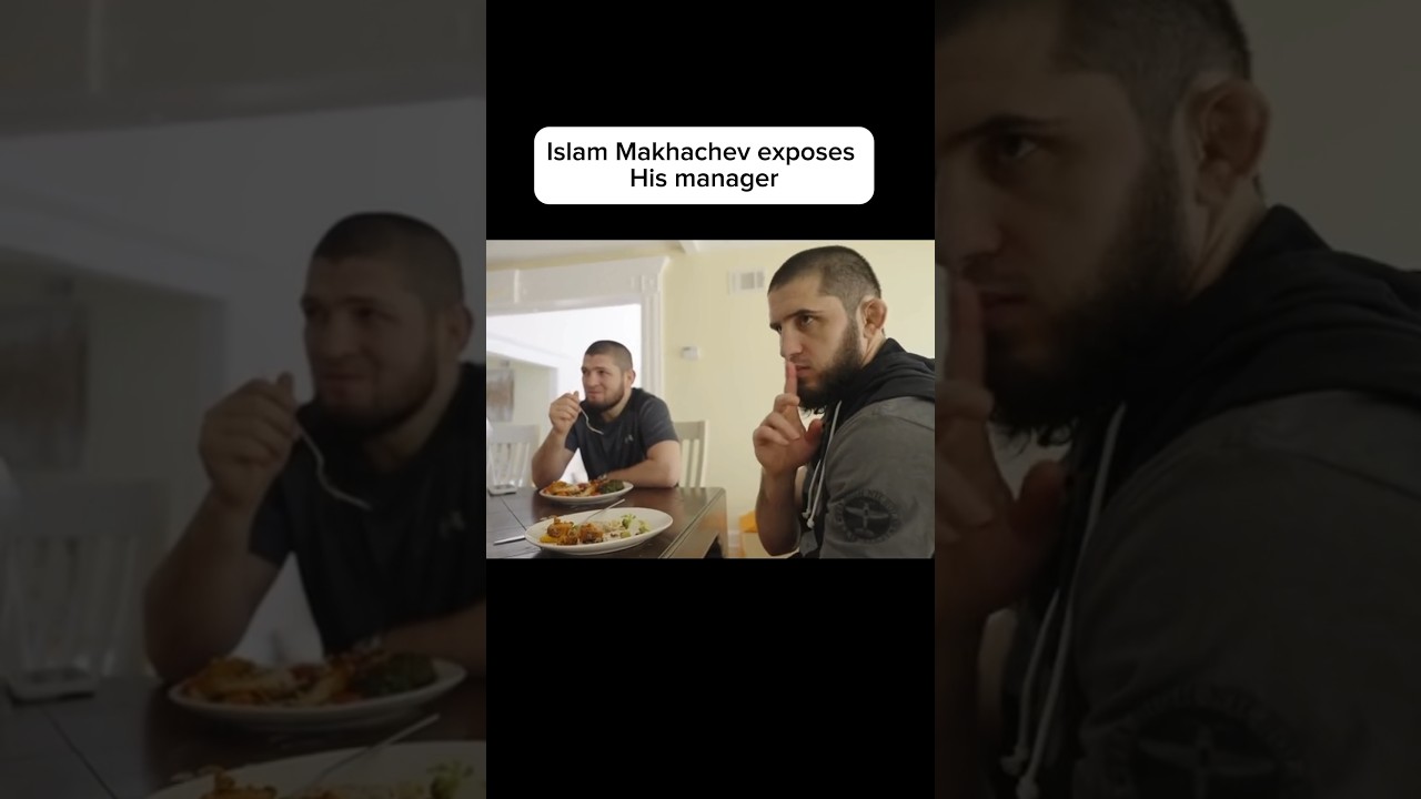 Khabib & Islam Tease Manager Ali Abdelaziz’s Cooking 🍳
