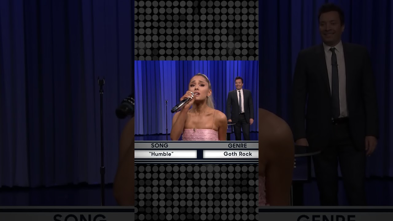 Ariana Grande & Jimmy Fallon Musical Genre Challenge 🎶