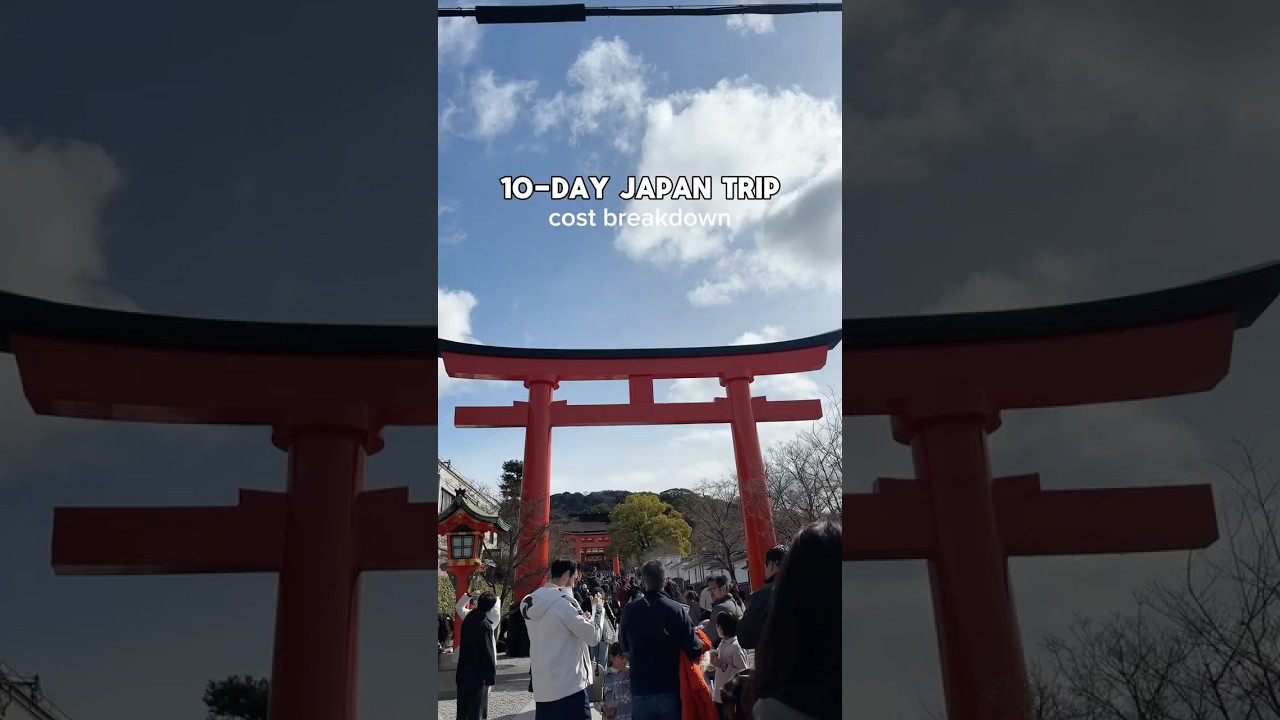 My 10-Day Japan Trip Budget Breakdown 🎌
