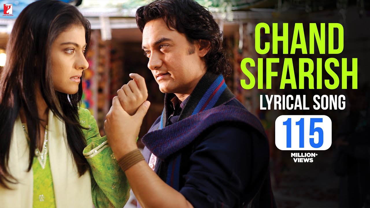 Chand Sifarish Song Lyrics from Fanaa | Romantic Melodies with Aamir Khan & Kajol 🎶